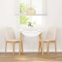 Sillas de comedor con cojines 2 uds madera maciza caucho von , Essstühle - Ref: Foro24-4102445, Preis: 124,42 €, Rabatt: %