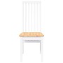 Sillas de comedor 2 unidades madera maciza de caucho blanco von , Essstühle - Ref: Foro24-4102458, Preis: 148,12 €, Rabatt: %