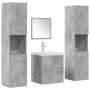 Set muebles de baño 5 piezas madera ingeniería gris hormigón von , Badezimmermöbel - Ref: Foro24-3324904, Preis: 274,54 €, Ra...