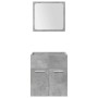 Set muebles de baño 5 piezas madera ingeniería gris hormigón von , Badezimmermöbel - Ref: Foro24-3324904, Preis: 274,54 €, Ra...