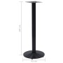 Pata de mesa de bistró negra Ø43x107 cm Hierro fundido by , Table legs - Ref: Foro24-325427, Price: 124,41 €, Discount: %