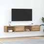 Muebles para TV 2 uds madera roble artisan 80x31x25,5 cm de , Muebles TV - Ref: Foro24-861471, Precio: 91,78 €, Descuento: %
