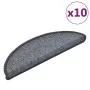 Stair mats 10 units dark gray 56x17x3 cm by vidaXL, Stair mats - Ref: Foro24-149737, Price: 33,01 €, Discount: %