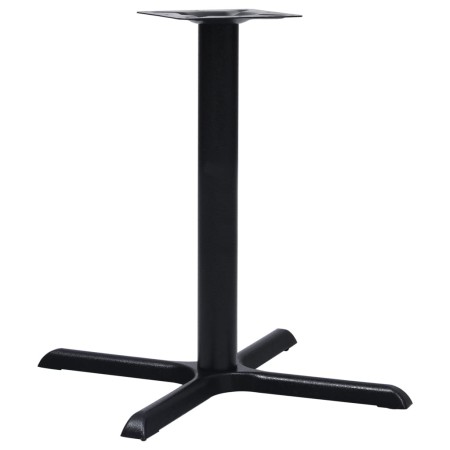 Pata de mesa de bistró negra 76x76x72 cm de hierro fundido by , Table legs - Ref: Foro24-325431, Price: 98,83 €, Discount: %