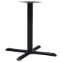 Pata de mesa de bistró negra 76x76x72 cm de hierro fundido by , Table legs - Ref: Foro24-325431, Price: 98,83 €, Discount: %