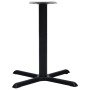 Pata de mesa de bistró negra 76x76x72 cm de hierro fundido by , Table legs - Ref: Foro24-325431, Price: 98,83 €, Discount: %