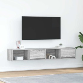Muebles de TV 2 uds madera ingeniería gris Sonoma 80x31x25,5 cm von , TV-Möbel - Ref: Foro24-861465, Preis: 73,94 €, Rabatt: %