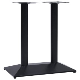 Pata de mesa de bistró negra 70x40x72 cm de hierro fundido by , Table legs - Ref: Foro24-325438, Price: 117,91 €, Discount: %