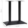 Pata de mesa de bistró negra 70x40x72 cm de hierro fundido by , Table legs - Ref: Foro24-325438, Price: 117,91 €, Discount: %
