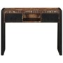 Mesa consola multicolor madera maciza reciclada 100x35x75 cm by , console tables - Ref: Foro24-4015928, Price: 148,08 €, Disc...