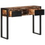 Mesa consola multicolor madera maciza reciclada 100x35x75 cm by , console tables - Ref: Foro24-4015928, Price: 148,08 €, Disc...