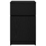 Mesilla de noche de madera de ingeniería negra 39x35x65 cm von , Nachttische - Ref: Foro24-861321, Preis: 54,21 €, Rabatt: %
