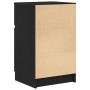 Mesilla de noche de madera de ingeniería negra 39x35x65 cm von , Nachttische - Ref: Foro24-861321, Preis: 54,21 €, Rabatt: %