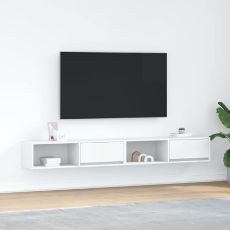 Muebles de TV 2 uds Blanco 100x31x25,5 cm Madera de ingeniería von , TV-Möbel - Ref: Foro24-861473, Preis: 95,46 €, Rabatt: %