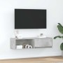 Mueble de TV madera contrachapada gris hormigón 100x31x25,5 cm von , TV-Möbel - Ref: Foro24-861478, Preis: 53,01 €, Rabatt: %
