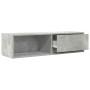 Mueble de TV madera contrachapada gris hormigón 100x31x25,5 cm von , TV-Möbel - Ref: Foro24-861478, Preis: 53,01 €, Rabatt: %