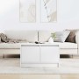 Mesa de centro con cajones blanca 70,5x70x40 cm de , Mesas de centro - Ref: Foro24-3328408, Precio: 101,16 €, Descuento: %