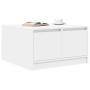 Mesa de centro con cajones blanca 70,5x70x40 cm de , Mesas de centro - Ref: Foro24-3328408, Precio: 101,16 €, Descuento: %