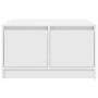 Mesa de centro con cajones blanca 70,5x70x40 cm de , Mesas de centro - Ref: Foro24-3328408, Precio: 101,16 €, Descuento: %