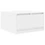 Mesa de centro con cajones blanca 70,5x70x40 cm de , Mesas de centro - Ref: Foro24-3328408, Precio: 101,16 €, Descuento: %