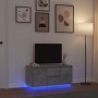 Mueble de TV con luces LED gris hormigón 100x41x50 cm von , TV-Möbel - Ref: Foro24-861412, Preis: 105,83 €, Rabatt: %