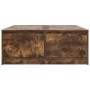 Mesa de centro con cajones roble ahumado 100x100x40 cm de , Mesas de centro - Ref: Foro24-3328403, Precio: 140,02 €, Descuent...