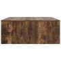 Mesa de centro con cajones roble ahumado 100x100x40 cm de , Mesas de centro - Ref: Foro24-3328403, Precio: 140,02 €, Descuent...