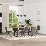 Sillas de comedor 6unidades cuero sintético gris oscuro von , Essstühle - Ref: Foro24-3315650, Preis: 329,50 €, Rabatt: %