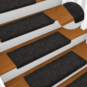 Treppenstufenmatten 10 Stück schwarz 65x21x4 cm von vidaXL, Treppenmatten - Ref: Foro24-149727, Preis: 38,39 €, Rabatt: %