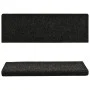 Stair treads 10 units black 65x21x4 cm by vidaXL, Stair mats - Ref: Foro24-149727, Price: 39,53 €, Discount: %