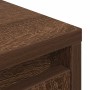 Aparador alto roble marrón 29,5x34x119,5 cm madera ingeniería by , Sideboards - Ref: Foro24-861658, Price: 71,52 €, Discount: %
