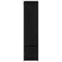Aparador alto roble negro 29,5x34x119,5 cm madera de ingeniería de , Aparadores - Ref: Foro24-861653, Precio: 76,94 €, Descue...