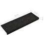 Treppenstufenmatten 10 Stück schwarz 65x21x4 cm von vidaXL, Treppenmatten - Ref: Foro24-149727, Preis: 39,53 €, Rabatt: %