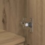 Armario con cajón roble Artisan 55,5x34x119,5 cm von , Sideboards - Ref: Foro24-861651, Preis: 93,81 €, Rabatt: %