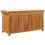 Cojines para exterior 113x50x60,5 cm madera maciza acacia von , Aufbewahrungsboxen für den Außenbereich - Ref: Foro24-4106475...