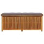 Cojines para exterior 150x50x60,5 cm madera maciza acacia von , Aufbewahrungsboxen für den Außenbereich - Ref: Foro24-4106480...