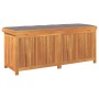 Cojines para exterior 150x50x60,5 cm madera maciza acacia von , Aufbewahrungsboxen für den Außenbereich - Ref: Foro24-4106480...