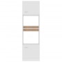 Armario de microondas madera contrachapada blanco 60x57x207 cm von , Küchenschränke - Ref: Foro24-3334017, Preis: 213,87 €, R...