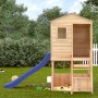 Parque infantil de exterior madera maciza de abeto de , Columpios y estructuras de juegos - Ref: Foro24-3376141, Precio: 679,...