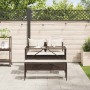 Set comedor de jardín 3 piezas y cojines ratán sintético marrón von , Gartensets - Ref: Foro24-4104182, Preis: 274,21 €, Raba...
