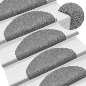 Self-adhesive stair treads 5 pcs gray 65x21x4 cm by vidaXL, Stair mats - Ref: Foro24-149704, Price: 23,90 €, Discount: %