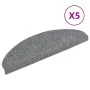 Selbstklebende Treppenmatten 5 Stück grau 65x21x4 cm von vidaXL, Treppenmatten - Ref: Foro24-149704, Preis: 23,90 €, Rabatt: %