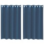Cortinas de gasa con ojales 2 uds azul real von , Vorhänge und Gardinen - Ref: Foro24-4102114, Preis: 13,89 €, Rabatt: %