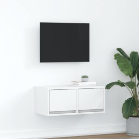 Mueble de TV de madera de ingeniería blanco 60x31x25,5 cm von , TV-Möbel - Ref: Foro24-861490, Preis: 47,94 €, Rabatt: %