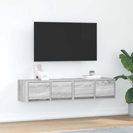 Muebles de TV 2 uds madera ingeniería gris Sonoma 60x31x25,5 cm von , TV-Möbel - Ref: Foro24-861501, Preis: 80,73 €, Rabatt: %