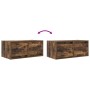 Muebles de TV 2 uds madera ingeniería color roble 60x31x25,5 cm von , TV-Möbel - Ref: Foro24-861499, Preis: 78,46 €, Rabatt: %