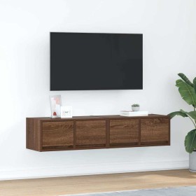 Muebles de TV 2uds Roble marrón 60x31x25,5 cm Madera ingeniería von , TV-Möbel - Ref: Foro24-861503, Preis: 82,06 €, Rabatt: %