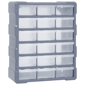 Multischubladen-Organizer mit 18 Zwischenschubladen 38x16x47 cm von vidaXL, Werkzeugkästen - Ref: Foro24-149598, Preis: 50,40...