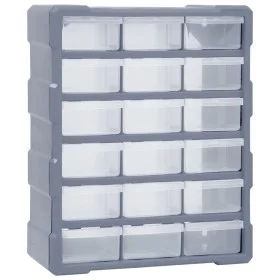 Multischubladen-Organizer mit 18 Zwischenschubladen 38x16x47 cm von vidaXL, Werkzeugkästen - Ref: Foro24-149598, Preis: 49,83...