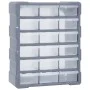 Multi-drawer organizer with 18 intermediate drawers 38x16x47 cm by vidaXL, Toolboxes - Ref: Foro24-149598, Price: 49,83 €, Di...